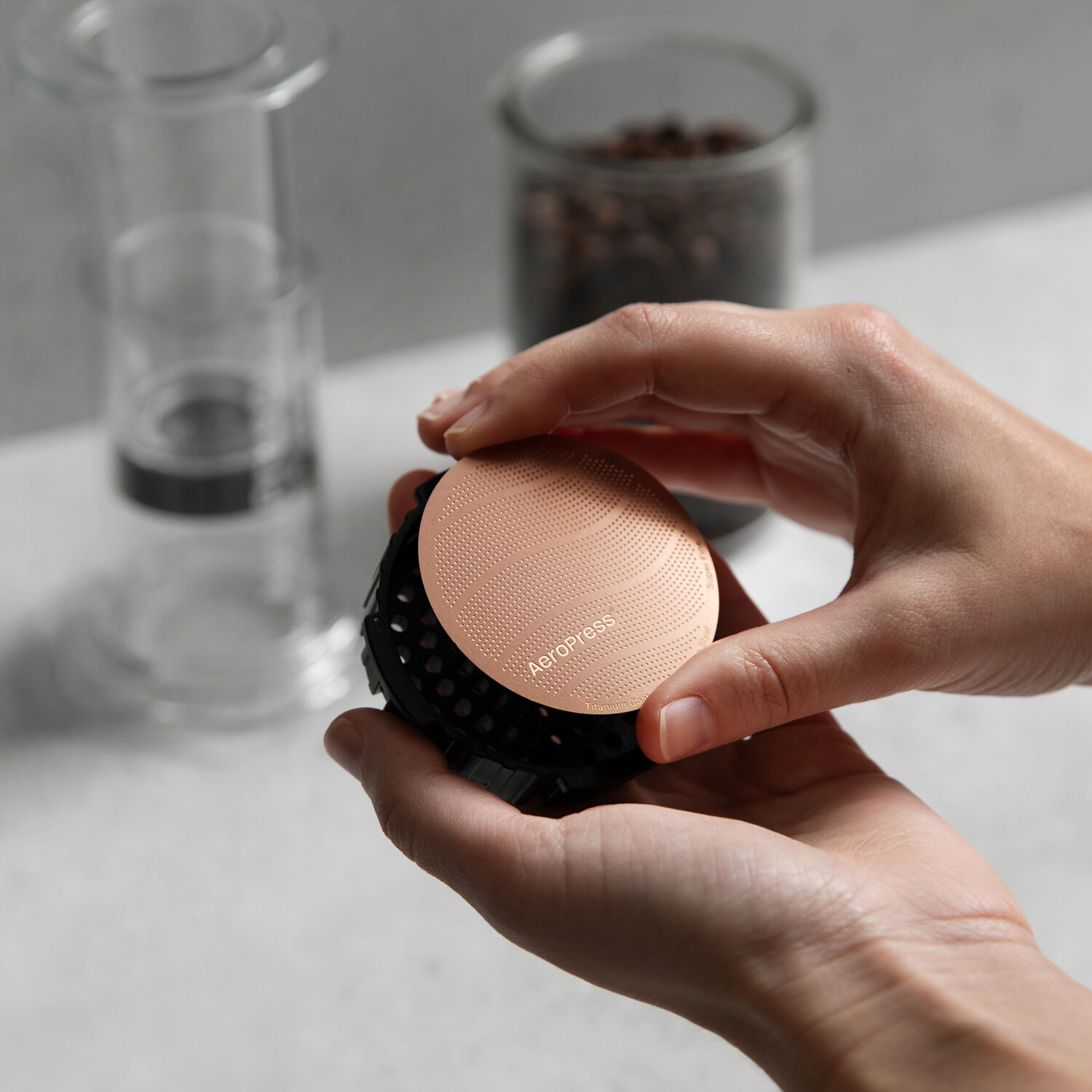 Filtre Gold Tone pour AeroPress Original