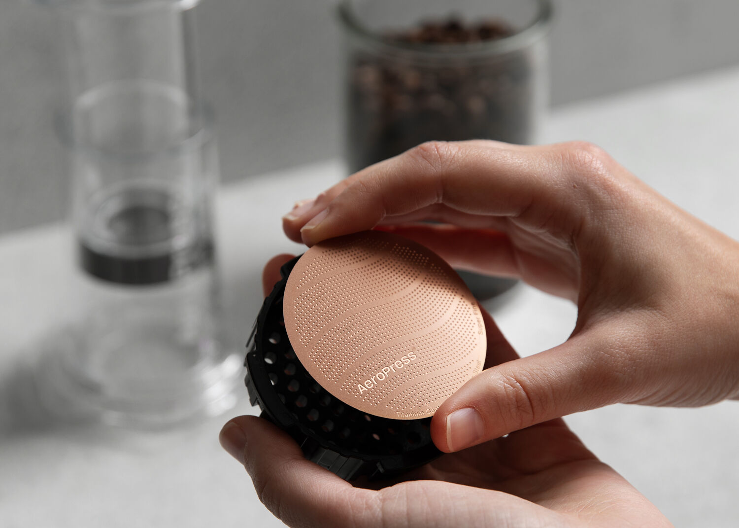 Filtre Gold Tone pour AeroPress Original