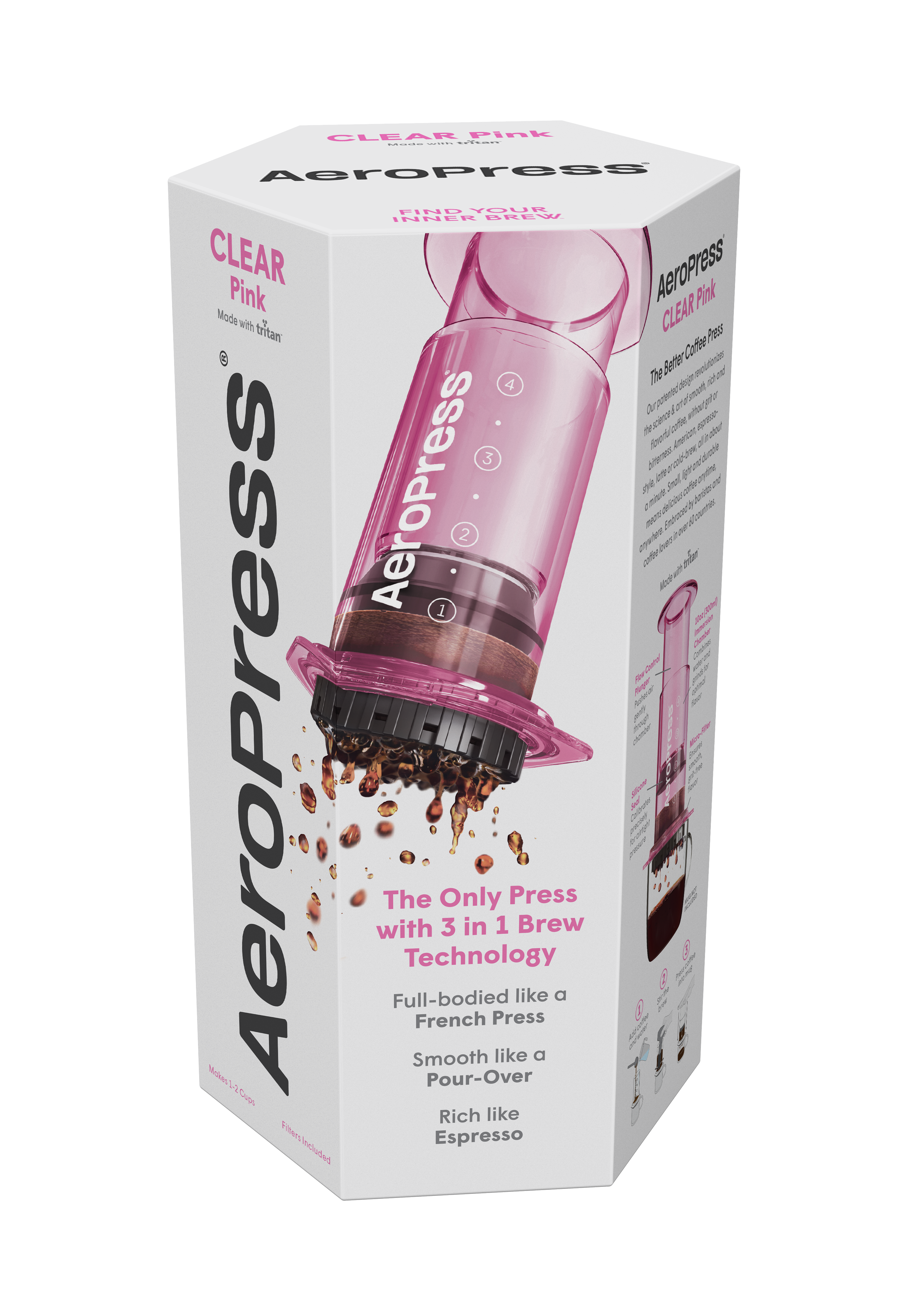 AeroPress Clear brewer