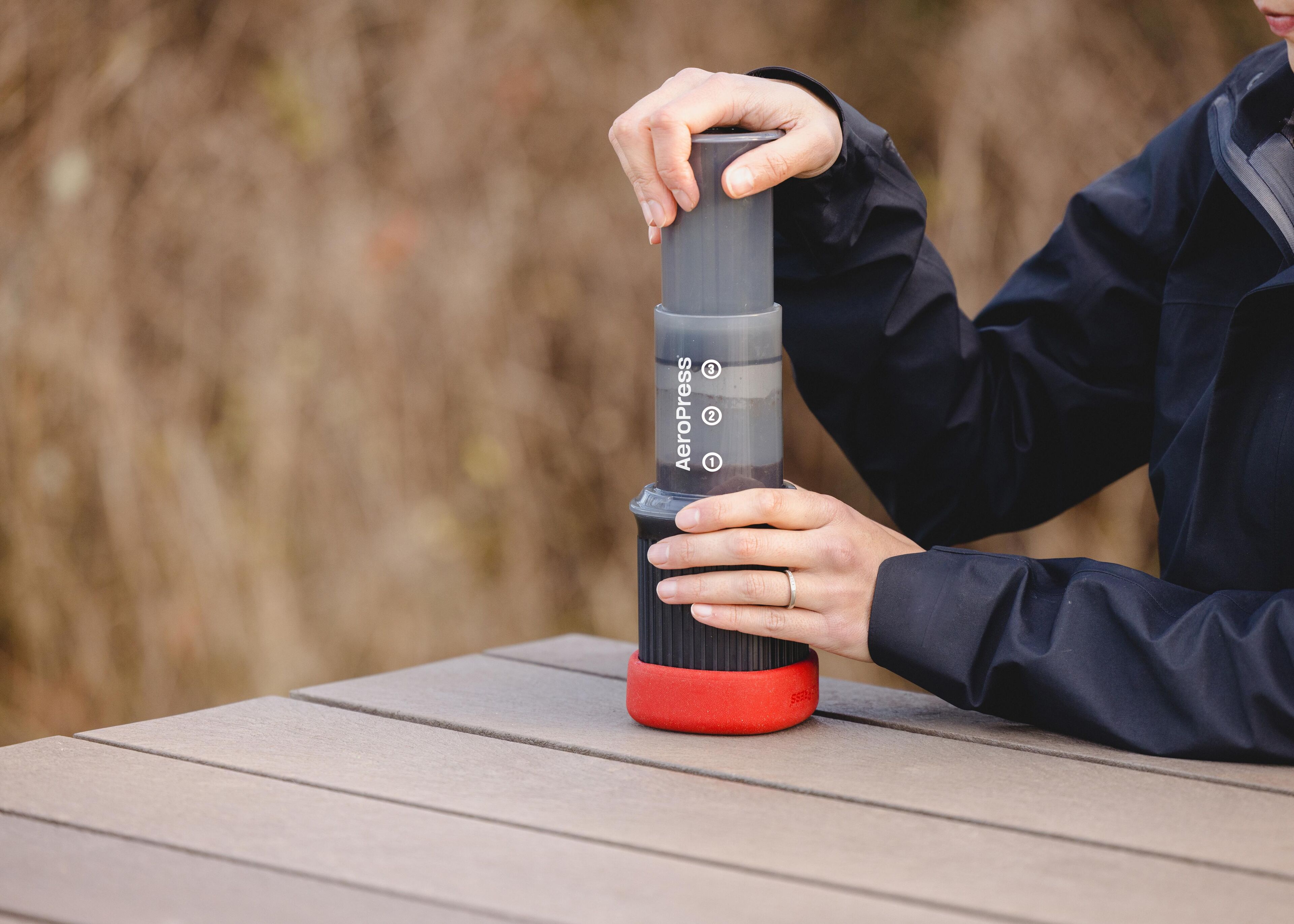 Cafetière Aeropress Go