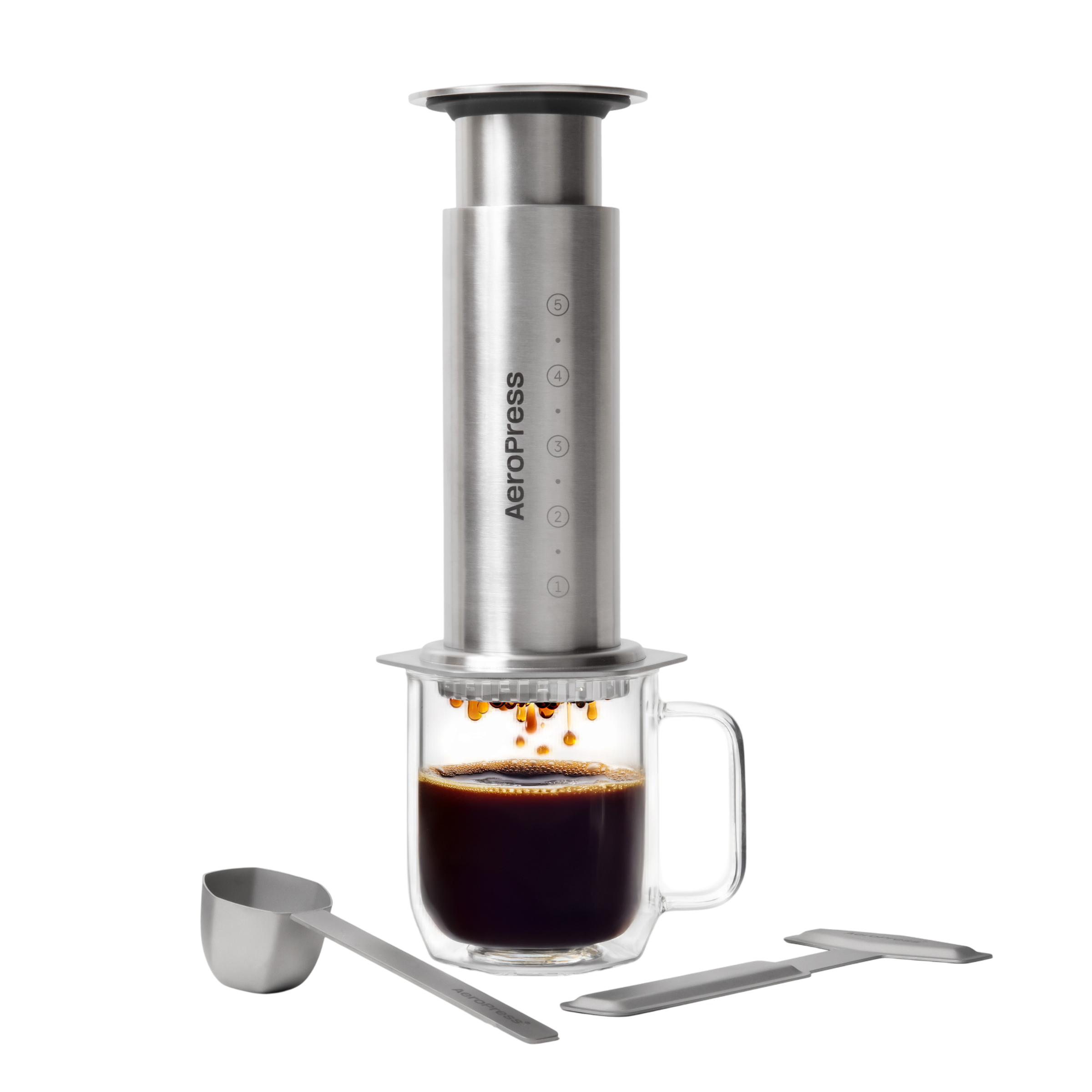 AEROPRESS - Cafetière Stainless steel Inox