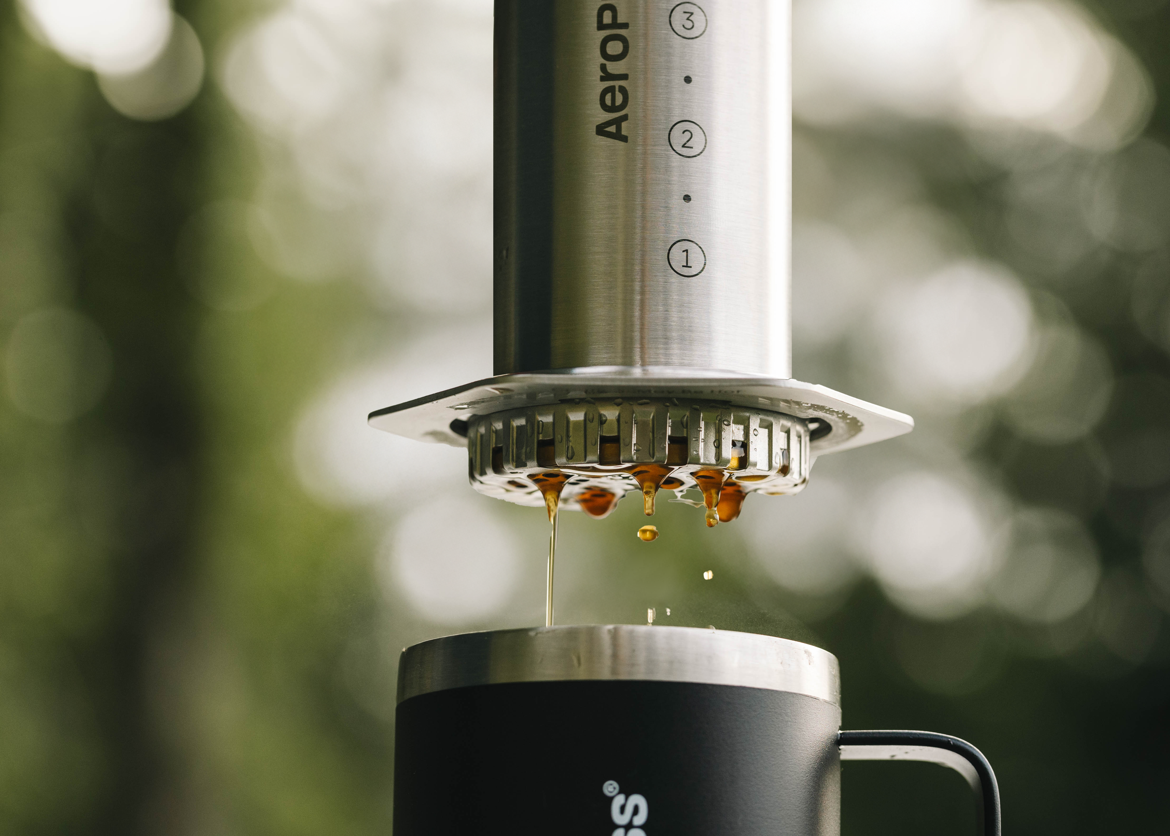 AEROPRESS - Cafetière Stainless steel Inox