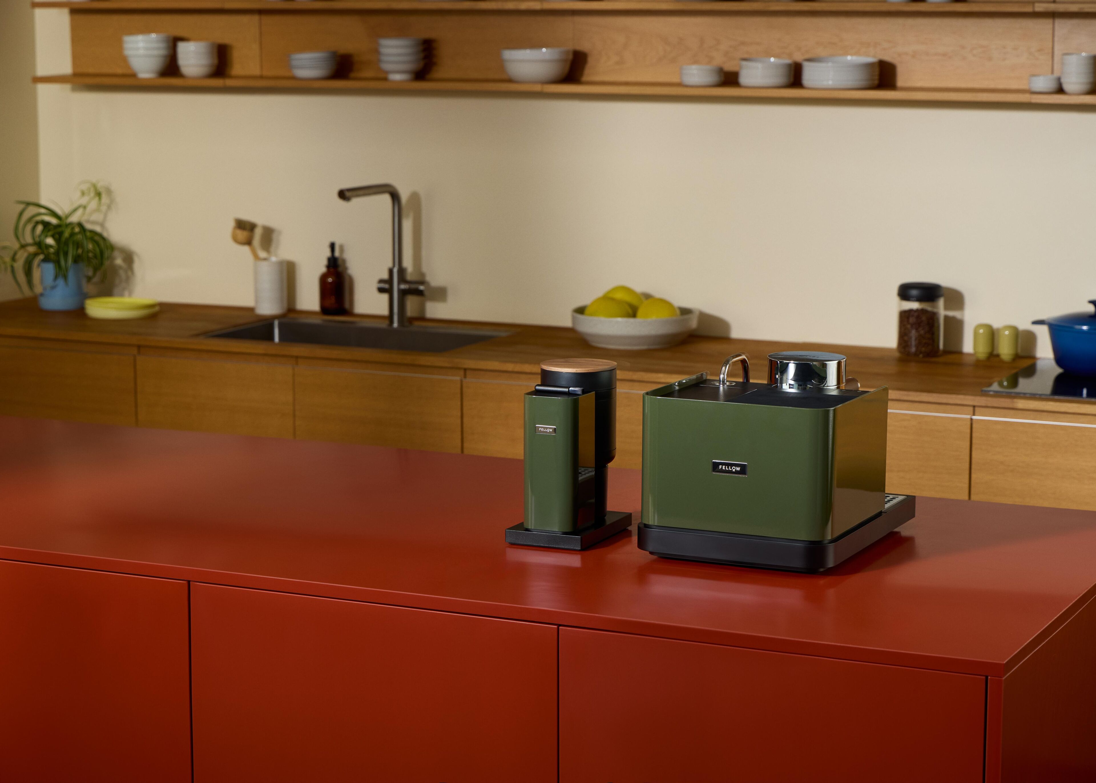 FELLOW - Espresso Series 1 Green Woodland + Walnut