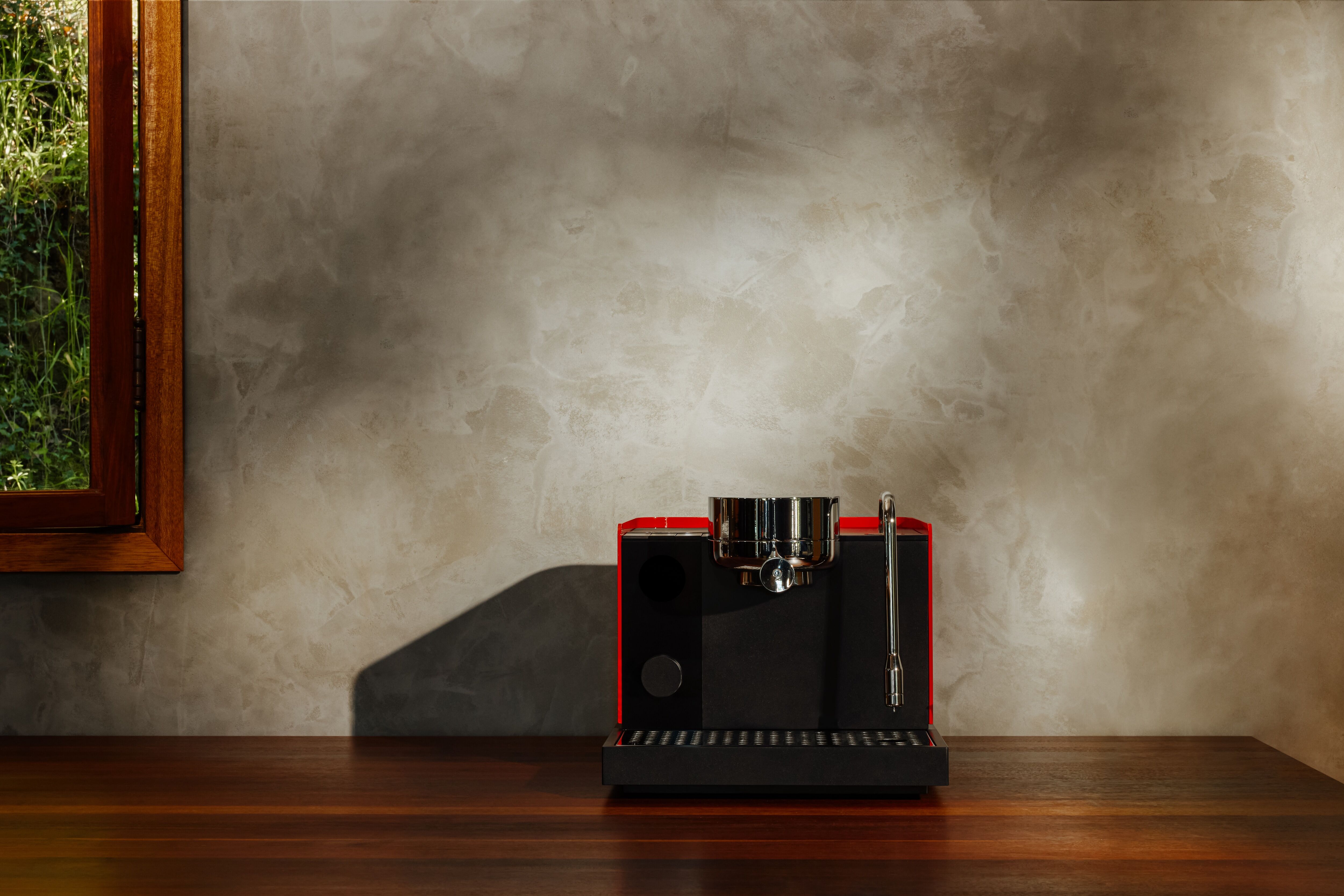 FELLOW - Machine espresso Series 1 Rouge Cherry + Walnut NEW!