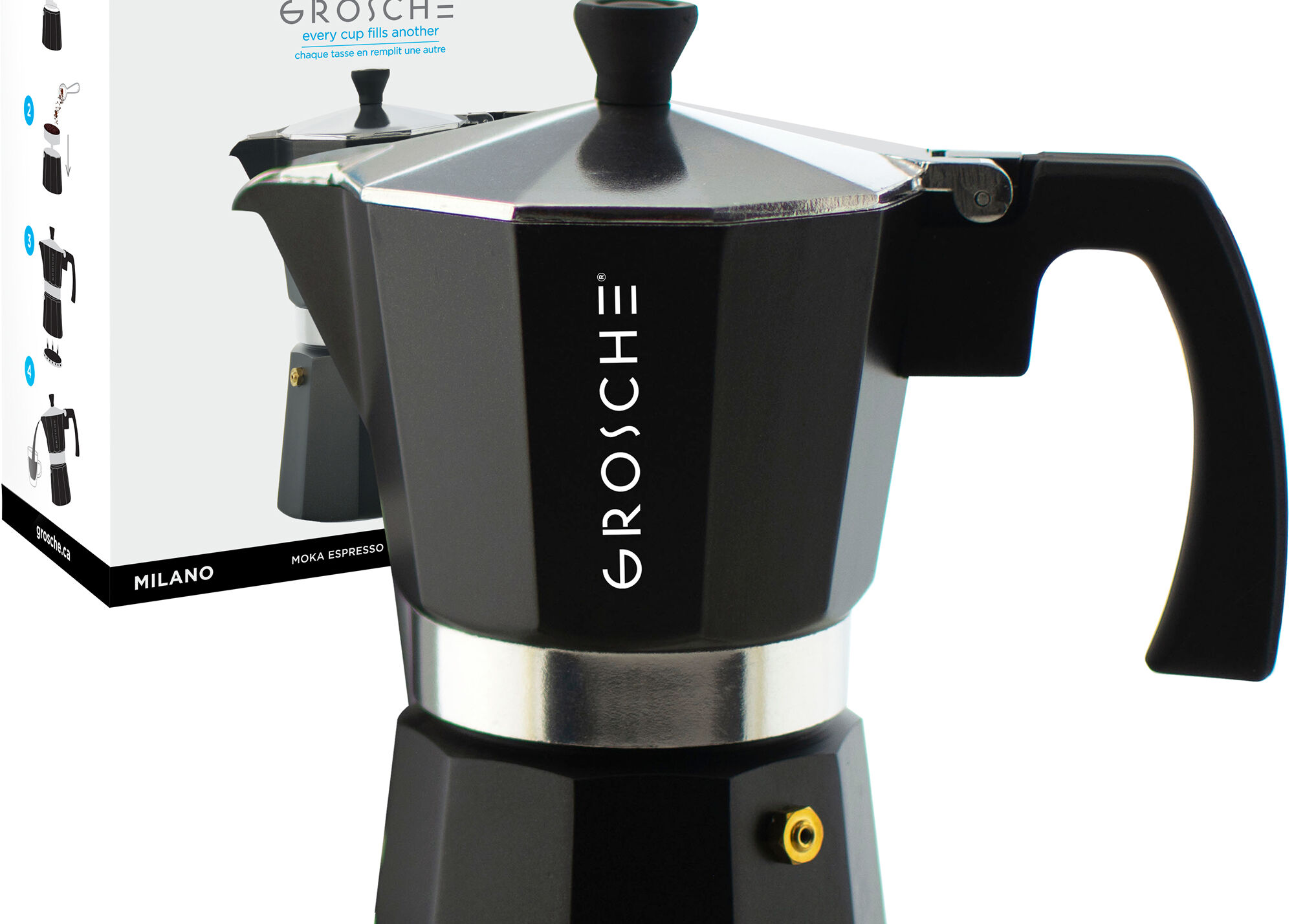 Milano moka pot