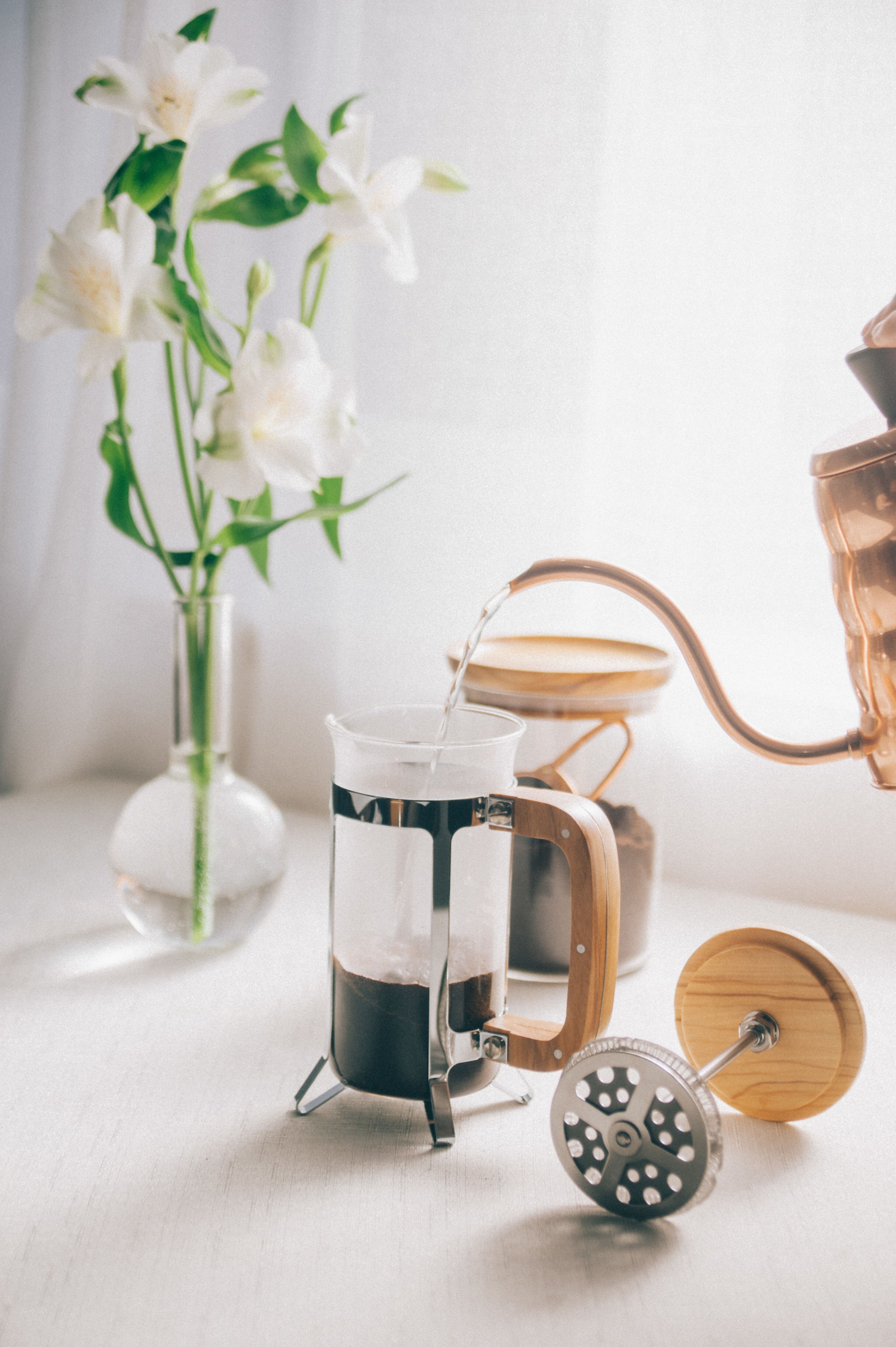 Piston en bois d'olivier