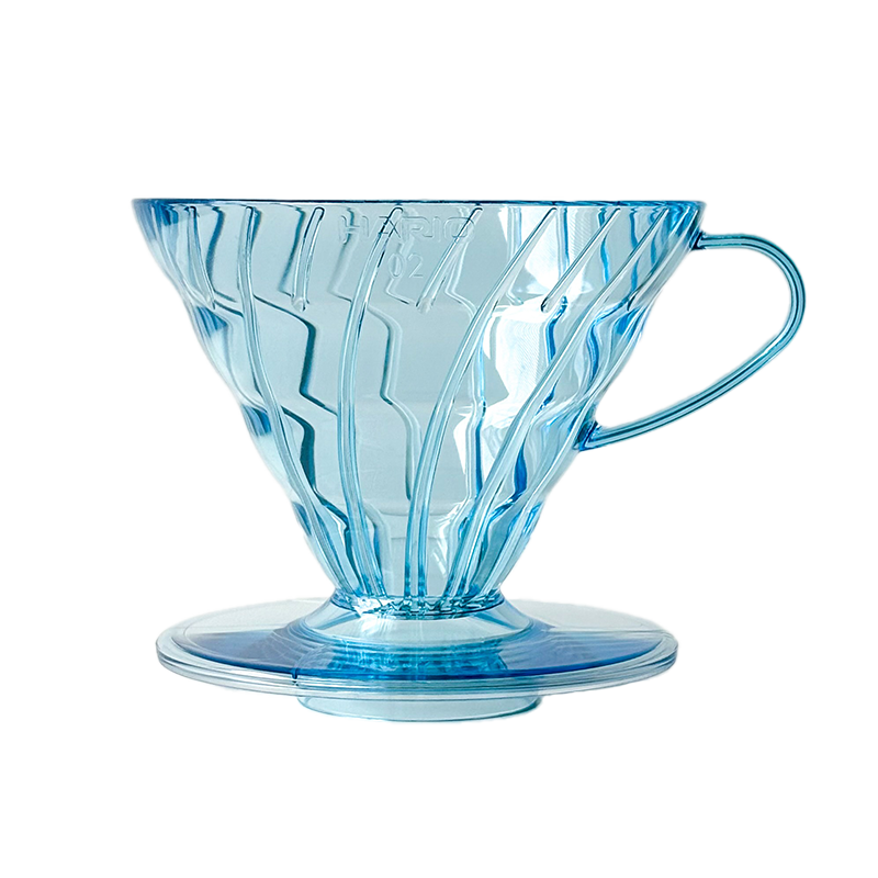 HARIO - Dripper plastique Project Waterfall 02 Bleu