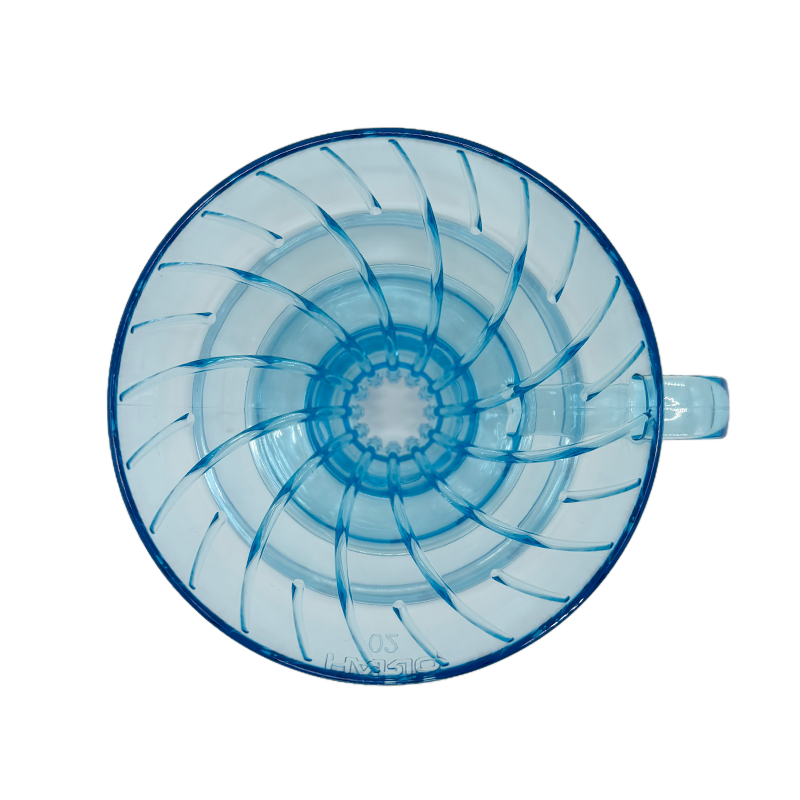 HARIO - Dripper plastique Project Waterfall 02 Bleu