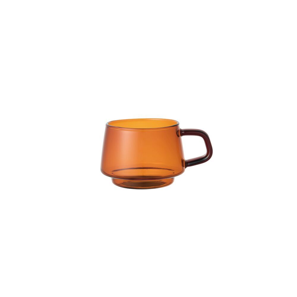 KINTO - SEPIA carton de 4 tasses 270ml Ambre