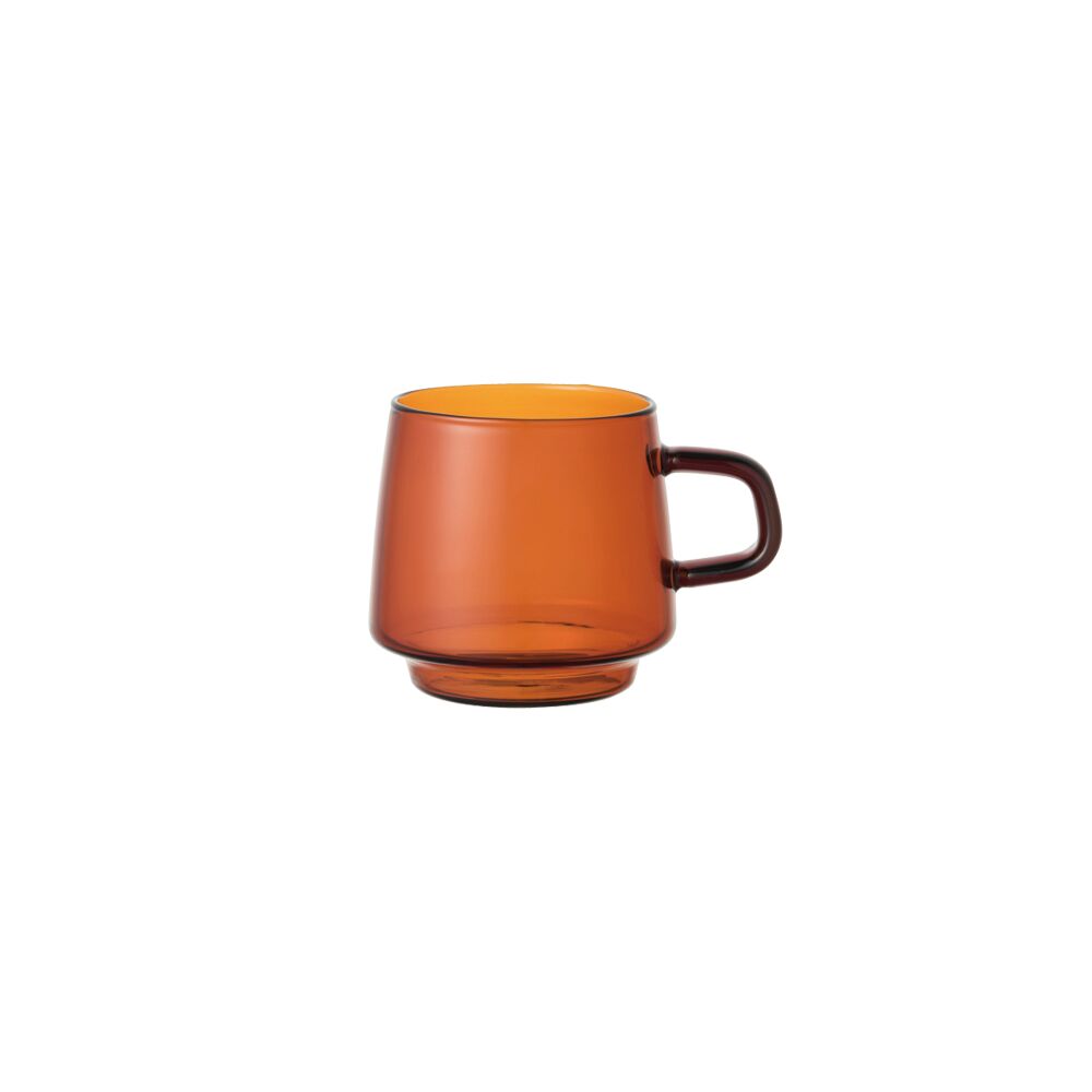 KINTO - SEPIA carton de 4 mugs 340ml Ambre