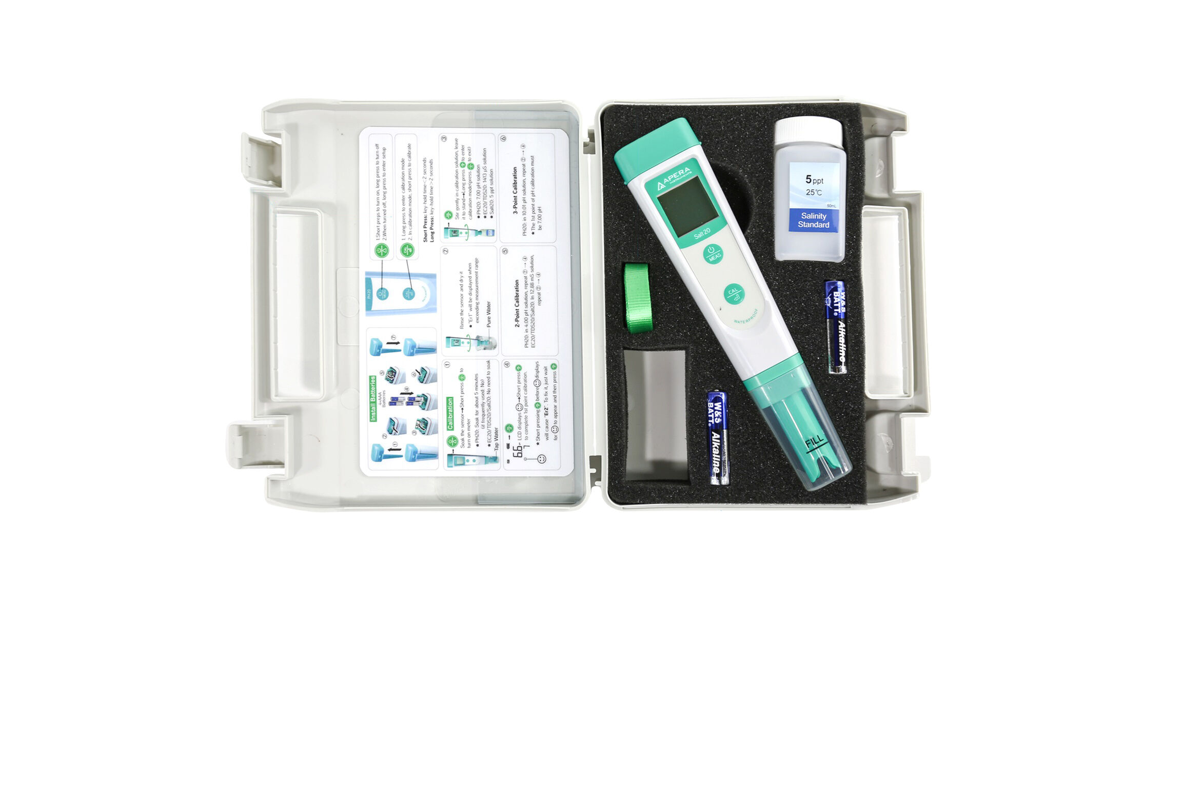 Kit pH & Thermometer