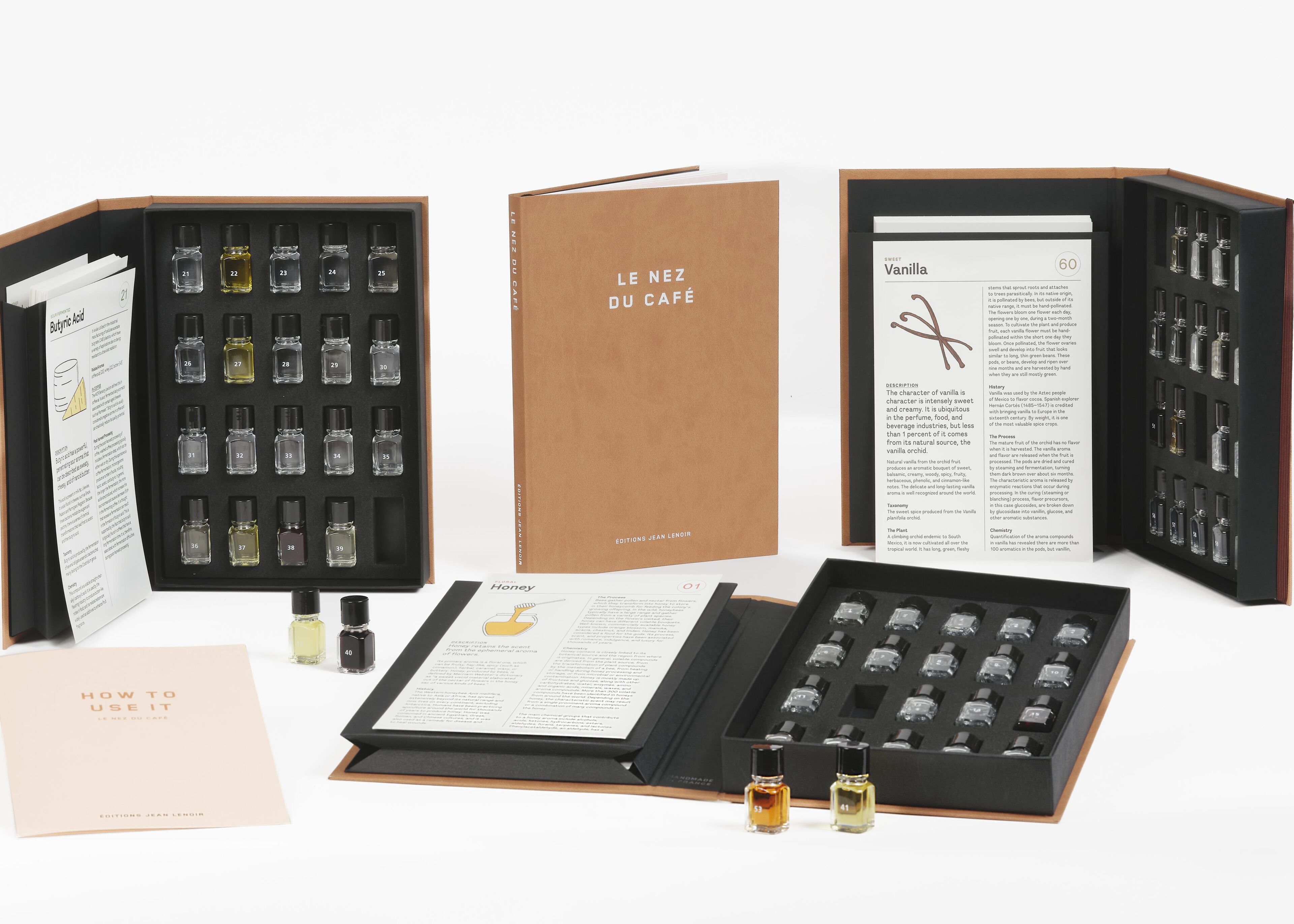 Coffret "Le nez du café" 60 arômes
