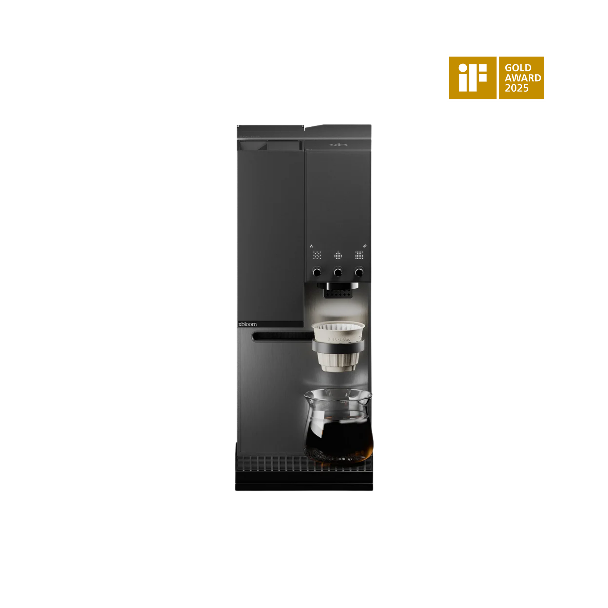 XBLOOM - Cafetière électrique avec moulin intégré Studio Noir