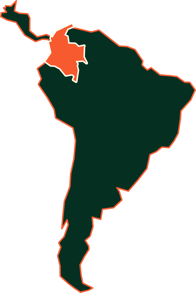 Länderkarte, betreffende Region hervorgehoben
