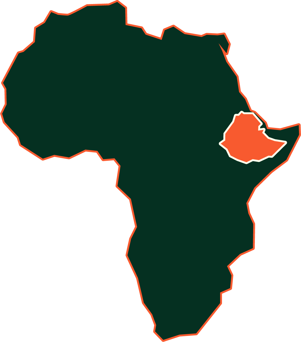 Carte du pays avec la région mise en avant