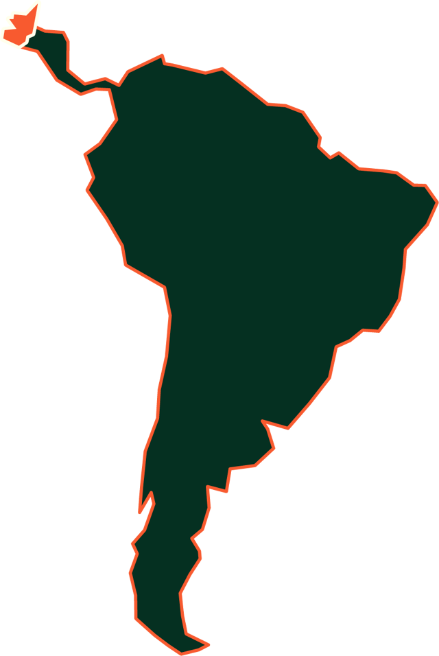 Carte du pays avec la région mise en avant